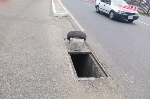 Gabon/Routes : un danger en vue sur la voie du Lycée d’Etat ?