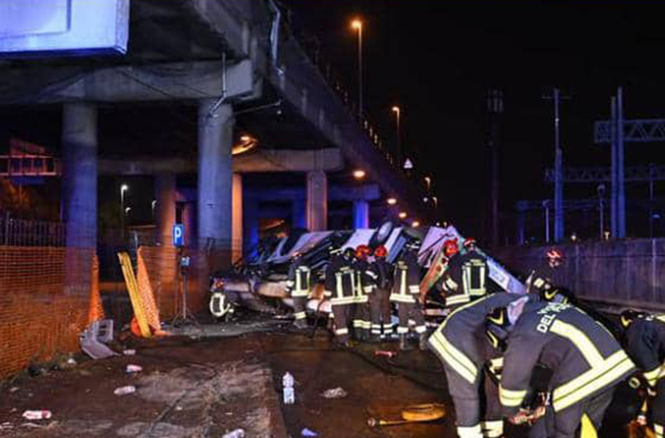 Accident mortel : deux immigrés salués en héros en Italie