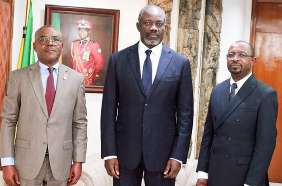 Mines : les responsables de l’E3MG chez Gilles Nembe