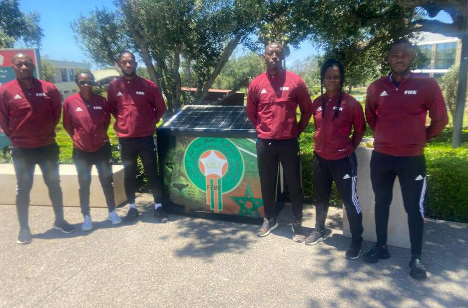 Football : 6 arbitres gabonais en stage au Maroc pour être formés à la VAR