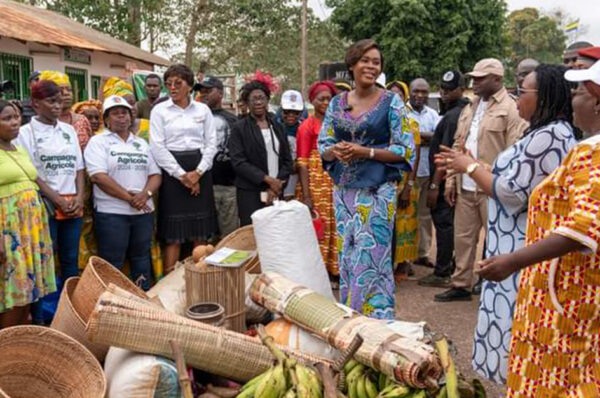 Tchibanga : le soutien de Zita Oligui Nguema à l’agriculture locale