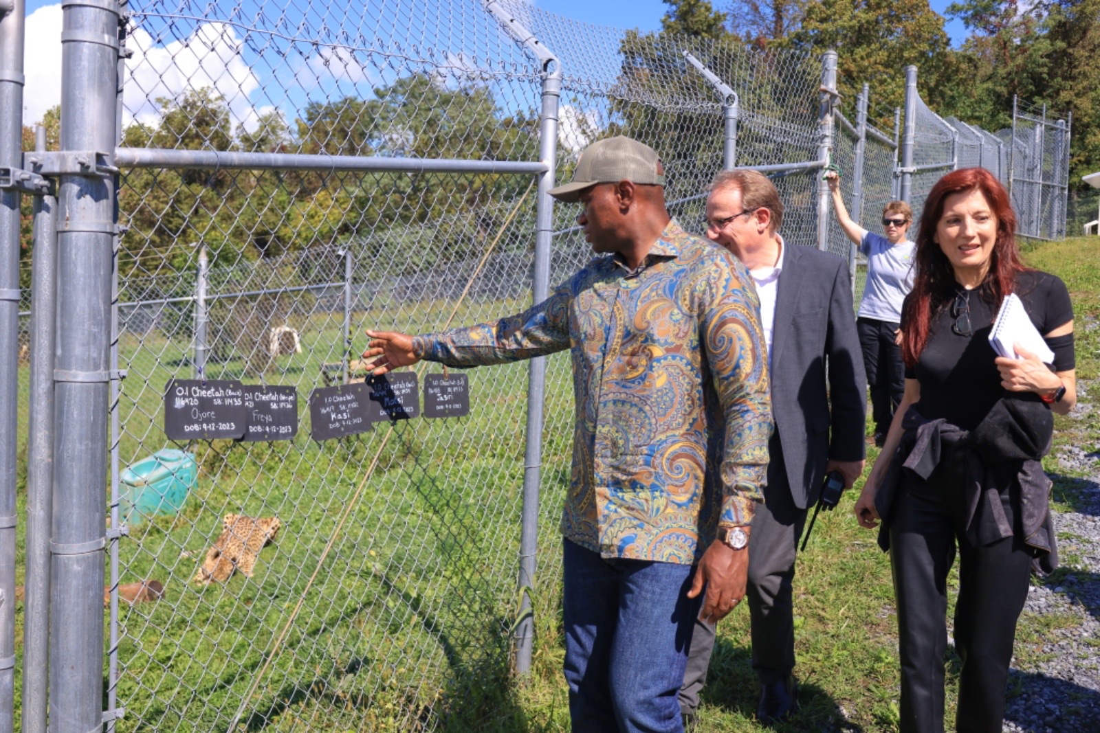 ENVIRONNEMENT: Oligui Nguema en visite à la Fondation Volgenau