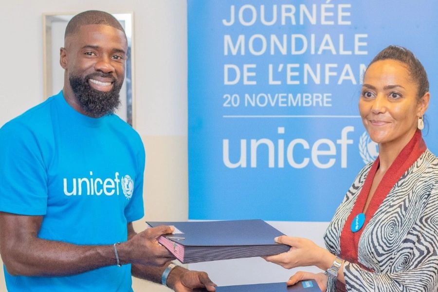 UNICEF : nomination de Bruno Ecuele Manga comme Ambassadeur