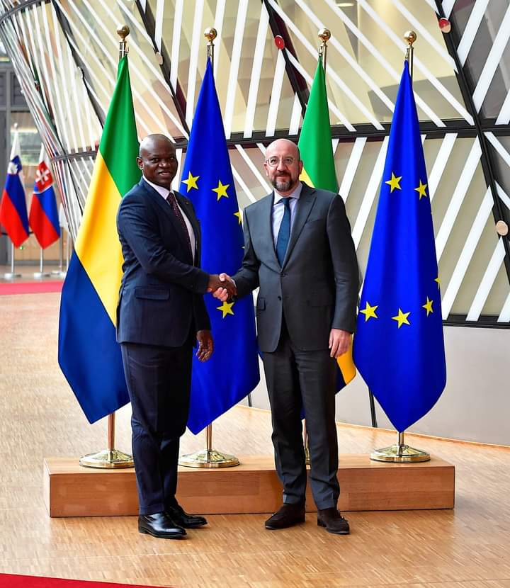 Bruxelles/Coopération Gabon-UE : Oligui Nguema et Charles Michel en conclave pour un renforcement de partenariat