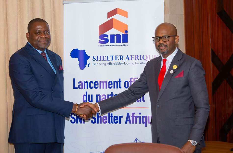 Gabon/Immobilier : signature d’un partenariat entre la SNI et Shelter Afrique pour un accès facile aux logements