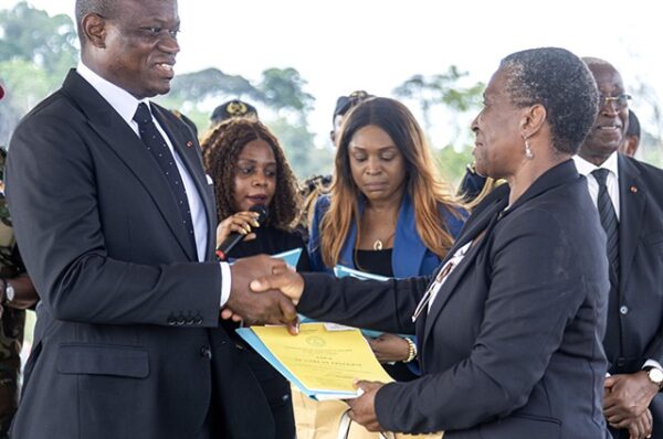 Gabon/Igoumié : plus de 300 titres fonciers distribués par Oligui Nguema aux Gabonais