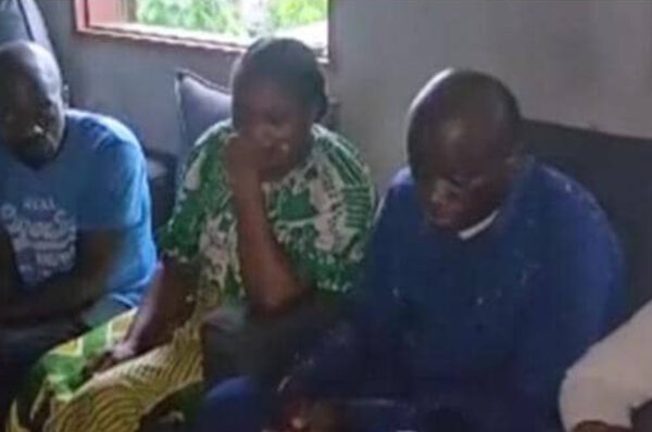 Intempéries : Oligui Nguema au chevet de la famille endeuillée du PK6