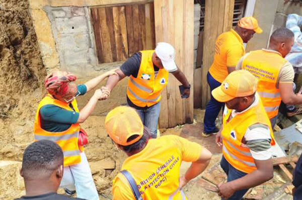 Intempéries à Libreville : la Direction générale de la Protection civile sur le terrain auprès des sinistrés