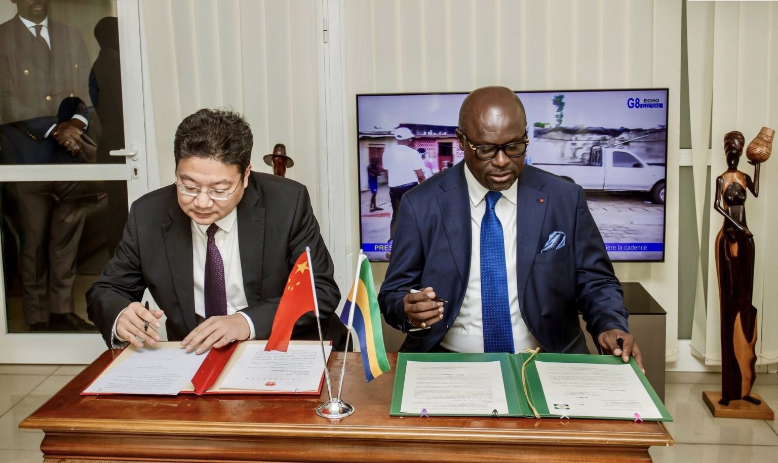 Gabon/Coopération : la Chine promet d’offrir au ministère des Affaires étrangères un bâtiment