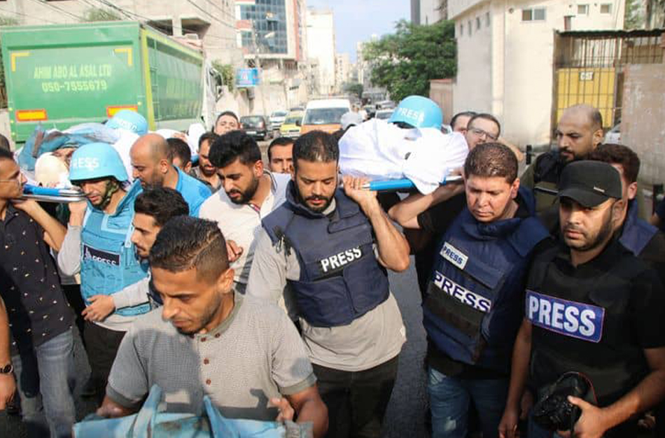 Crise humanitaire à Gaza : plusieurs journalistes et leurs familles en détresse