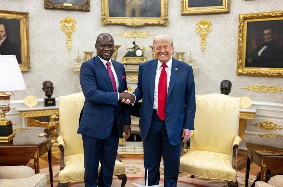 Coopération Gabon-USA : Oligui Nguema reçu par Donald Trump au Bureau ovale