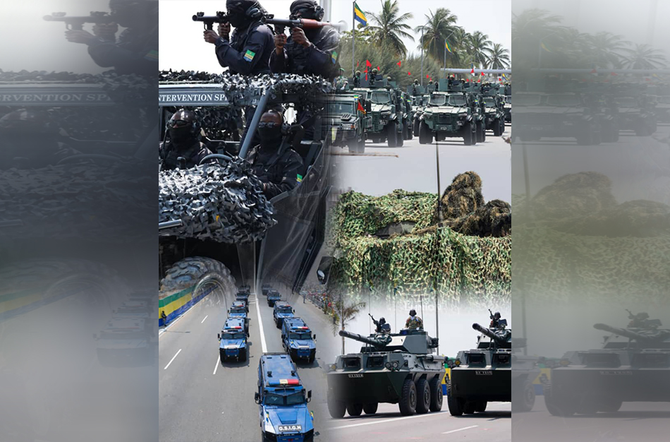Gabon/An 65 : l’armée en démonstration de force‎