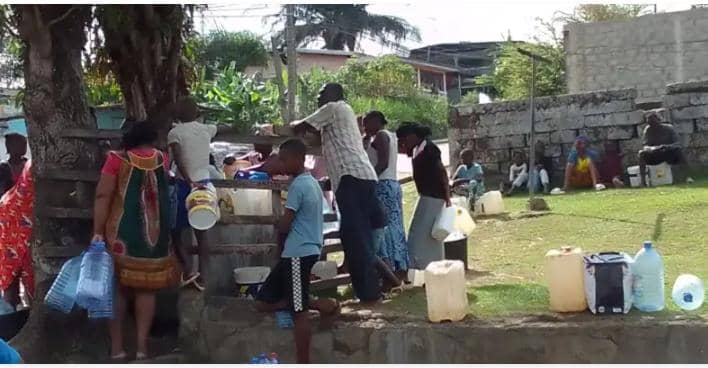 ‎PK9 : les populations à bout face au manque d’eau