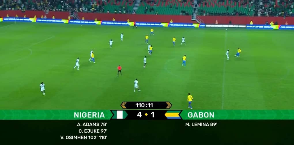 ‎‎Barrages Mondial 2026/Gabon-Nigéria : les Panthères tombent les armes à la main‎