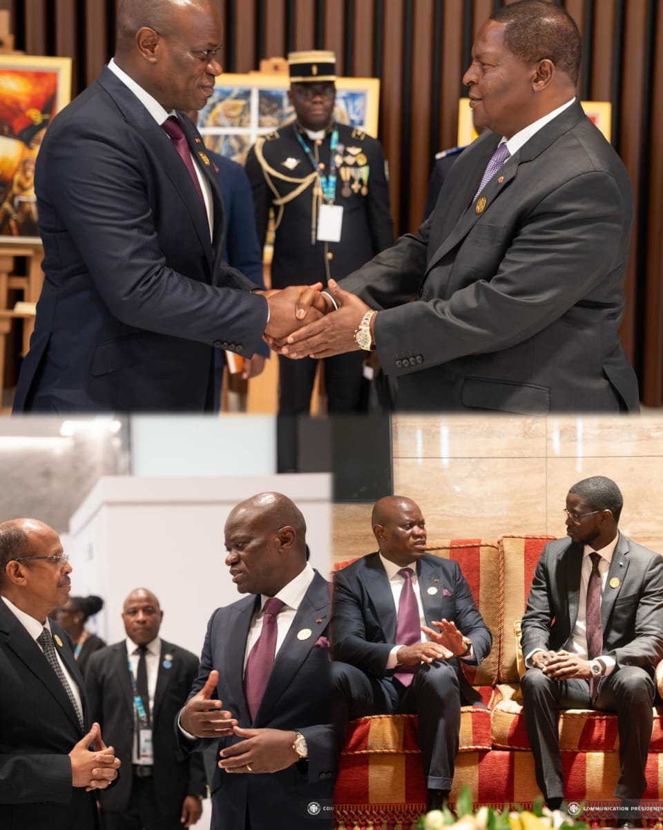 ‎‎7ᵉ Sommet UA–UE : Brice Clotaire Oligui Nguema consolide la diplomatie gabonaise à travers une série d’entretiens de haut niveau‎