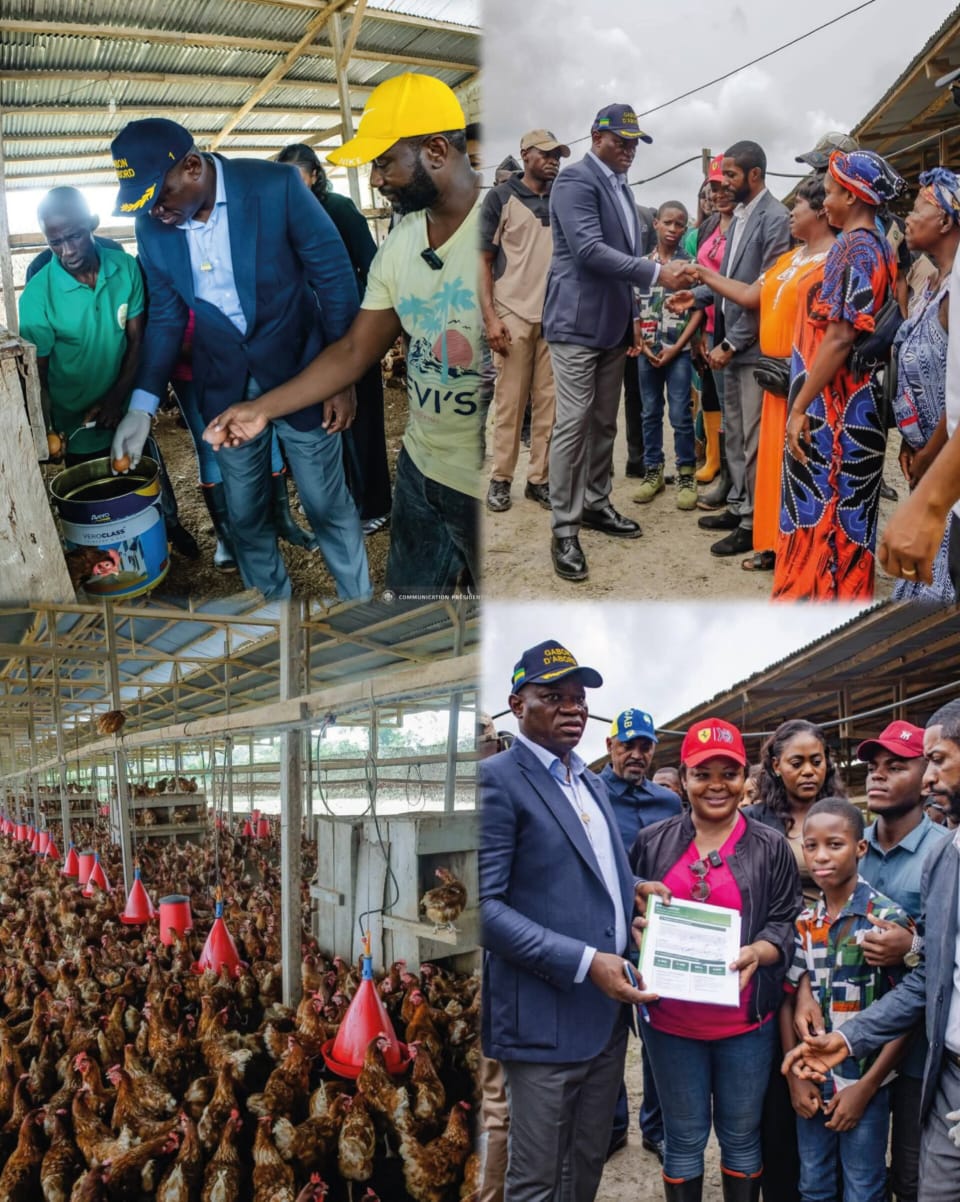 ‎Akanda: Le président Oligui Nguema en soutien aux entrepreneurs de BTF Farming‎