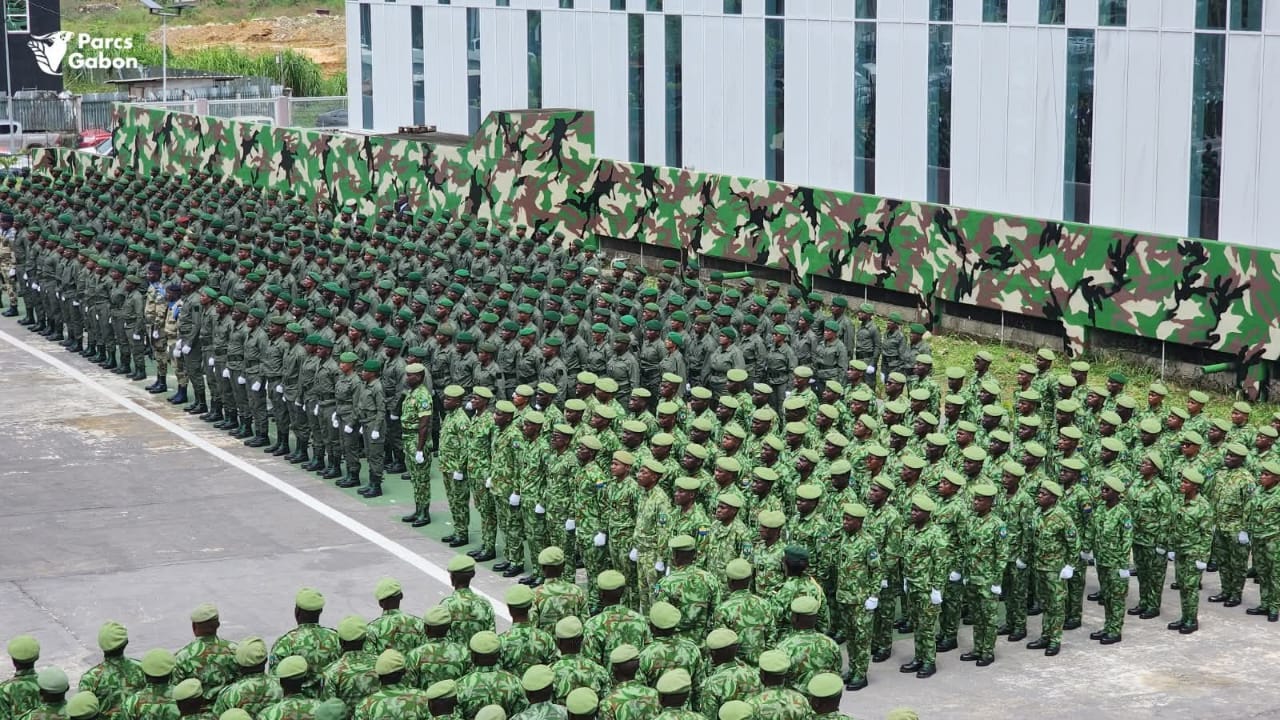 ‎Gabon : un premier contingent du corps paramilitaire des Eaux et Forêts voit le jour‎