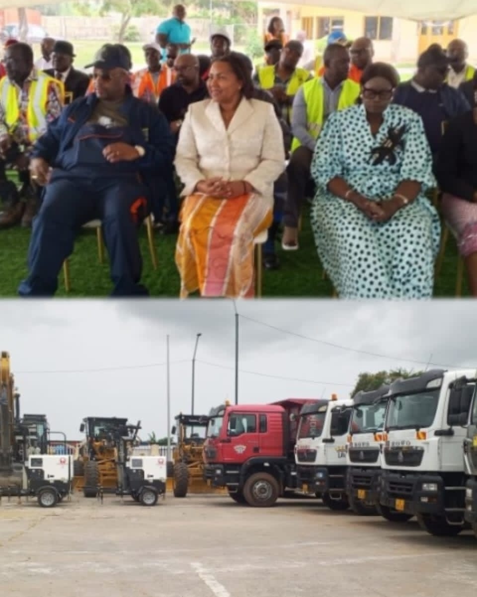 ‎‎‎Port-Gentil : des engins pour accélérer les projets de développement‎‎