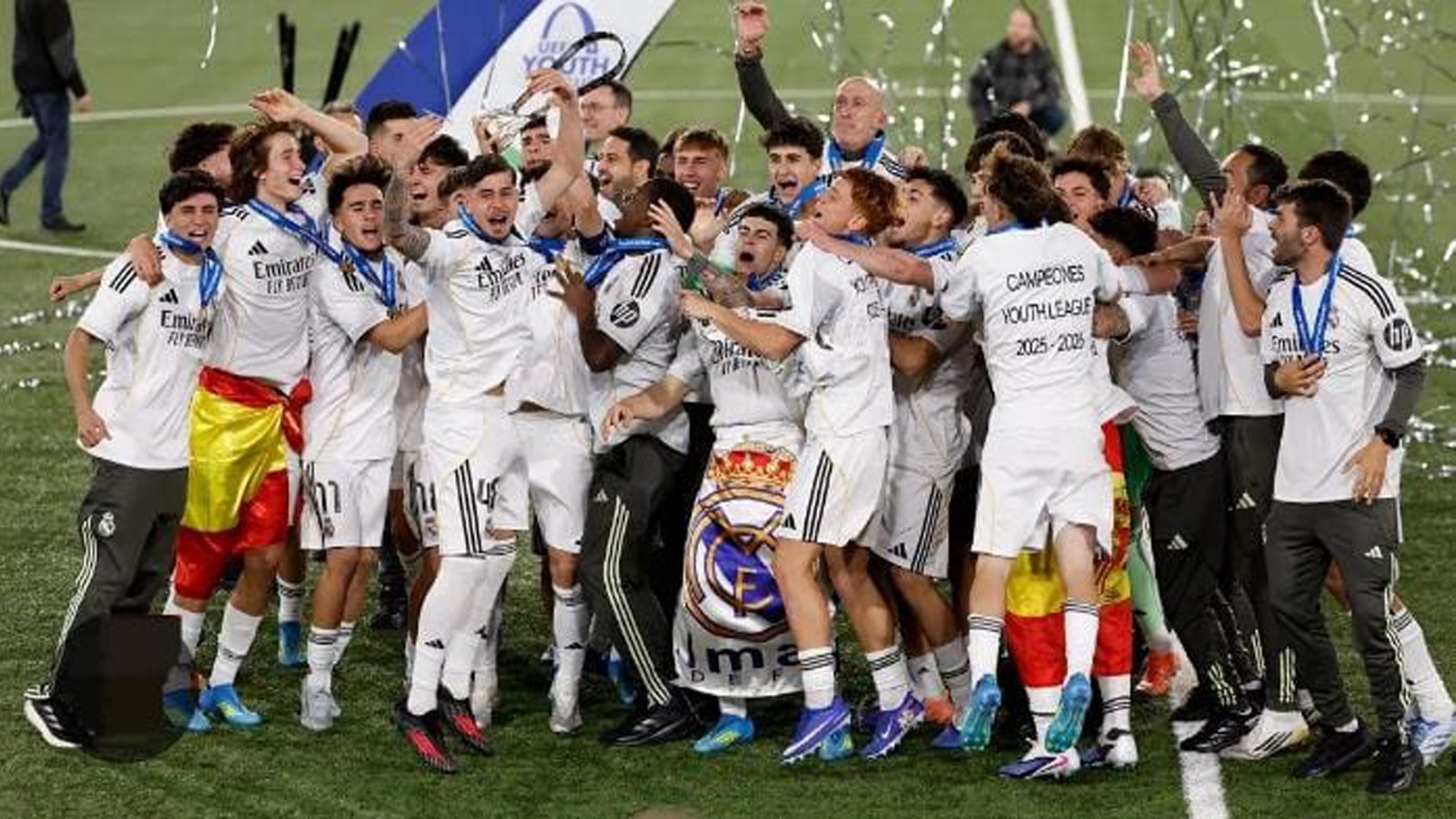 ‎‎Football/Youth League : Ariel Nkoghe champion avec le Real Madrid U19‎