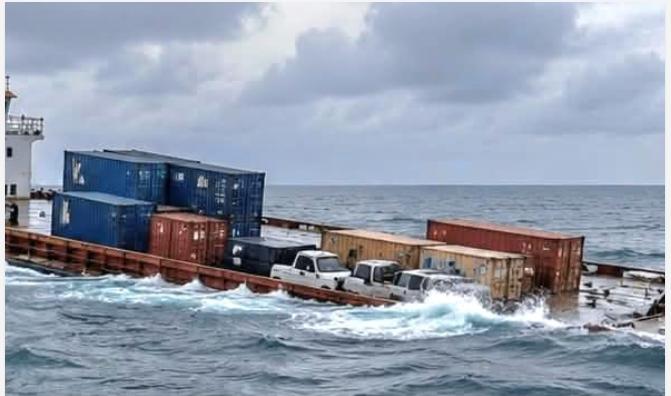 ‎‎‎Port-Gentil/Naufrage Santos 1000 : la barge sombre avec une importante cargaison de marchandise‎