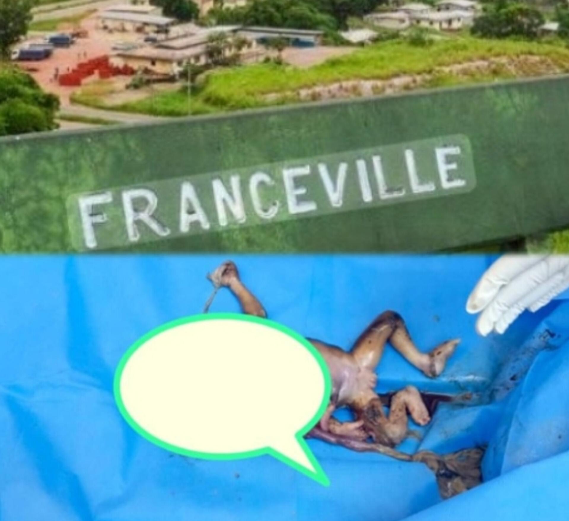‎‎Franceville : découverte macabre d’un fœtus dans un lycée du 1er arrondissement‎