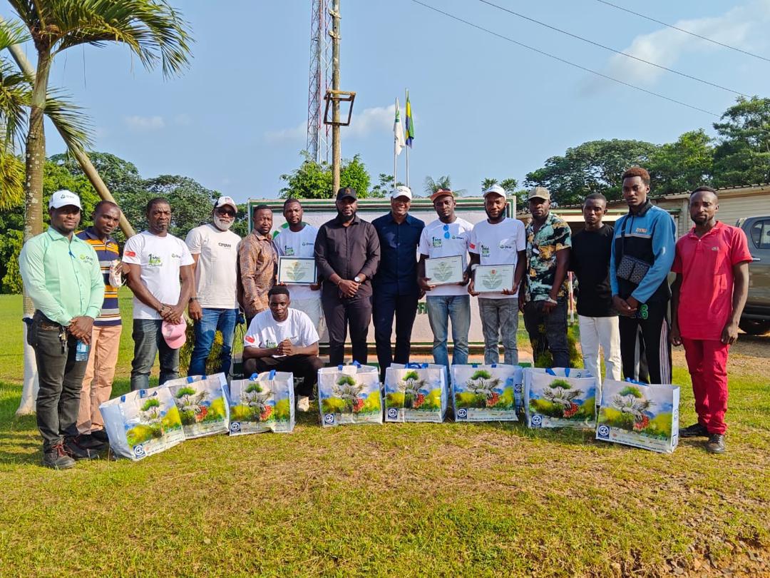 Employabilité des jeunes : Olam Palm Gabon récompense les meilleurs récolteurs du programme PNPE