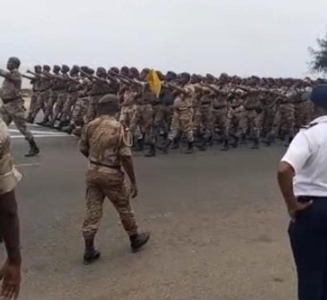 ‎‎Parade militaire 17 août : les Forces de Défense et de Sécurité en répétition au bord de mer‎