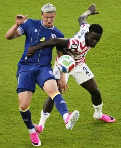 ‎‎Coupe du monde : Trump fait annuler la suspension de Folarin Balogum avant d&rsquo;affronter la Belgique‎