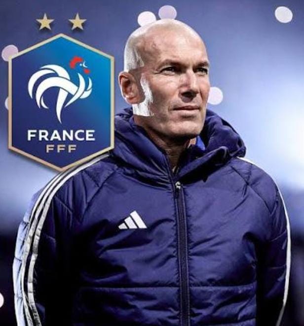 ‎‎ »Zizou » officiellement nommé sélectionneur de l&rsquo;équipe de France de football jusqu’en 2030‎