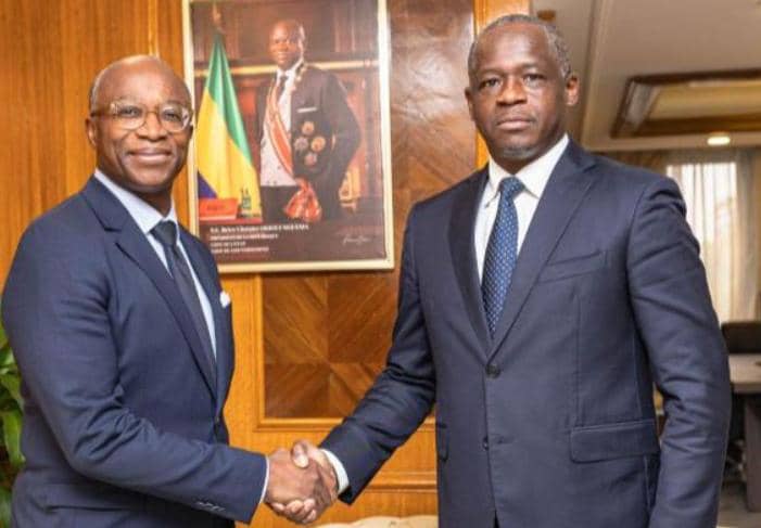 Gabon : Hermann Immongault échange avec la Fondation Prince Albert II de Monaco sur son projet d’implantation