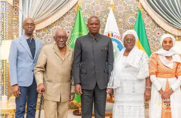 La famille Damas Aléka salue le leadership du Président Oligui Nguema