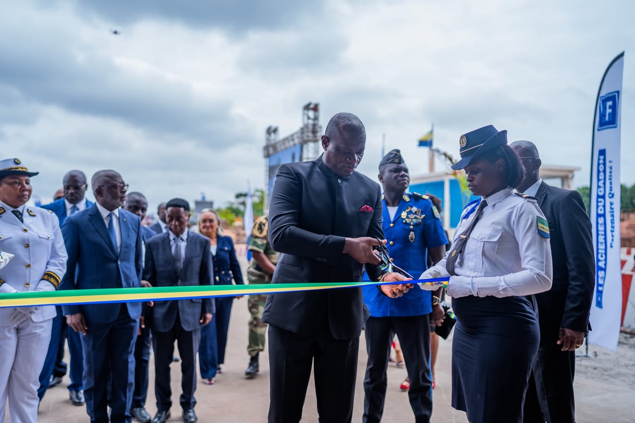 Port-Gentil : Oligui Nguema lance la première production des Aciéries du Gabon