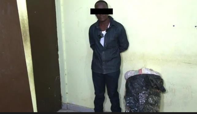 Libreville : du chanvre dissimulé dans un sac d&rsquo;arachide