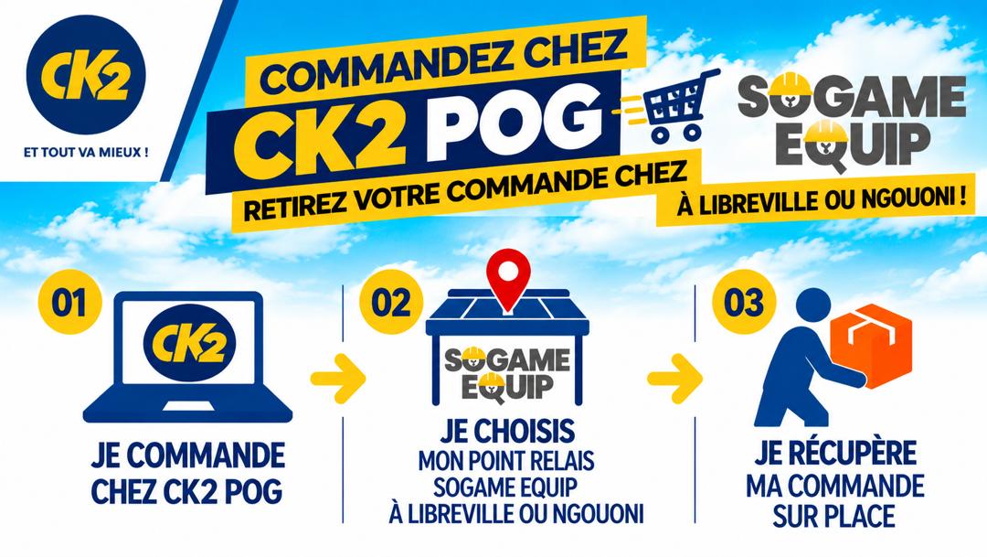 Port-Gentil/Grand commerce : l&rsquo;innovation de CK2
